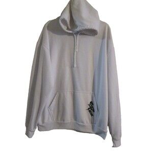 Electro Threads Lion Hoodie Men's XXL Floral Long Sleeve PullOver Drawstring